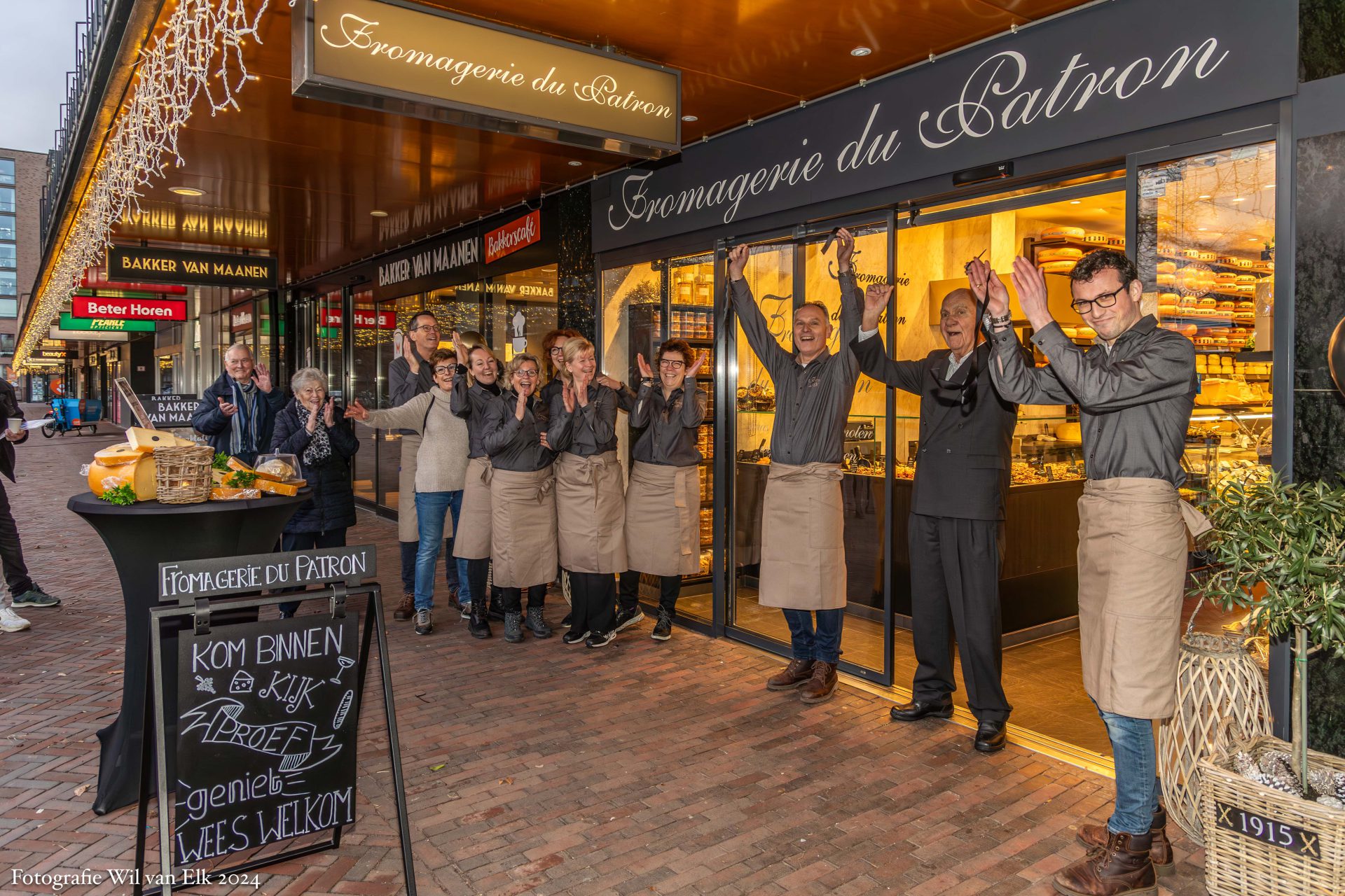 Opening Verbouwde Winkel Fromagerie Du Patron