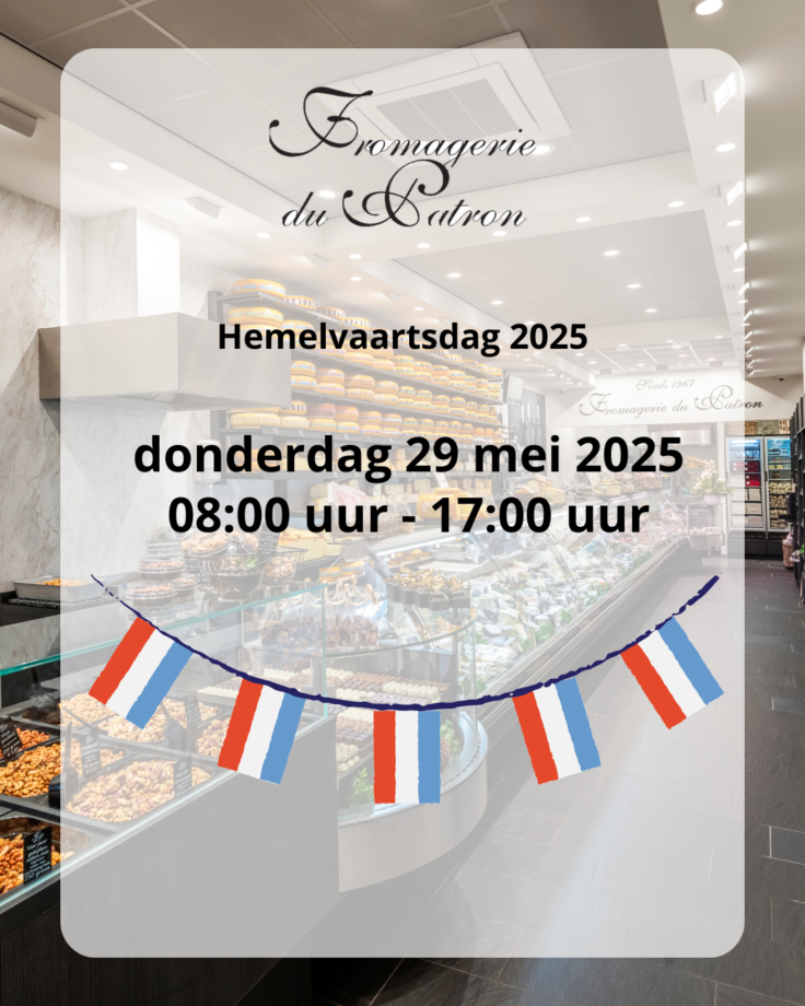 Openingstijden Hemelvaartsdag 2025